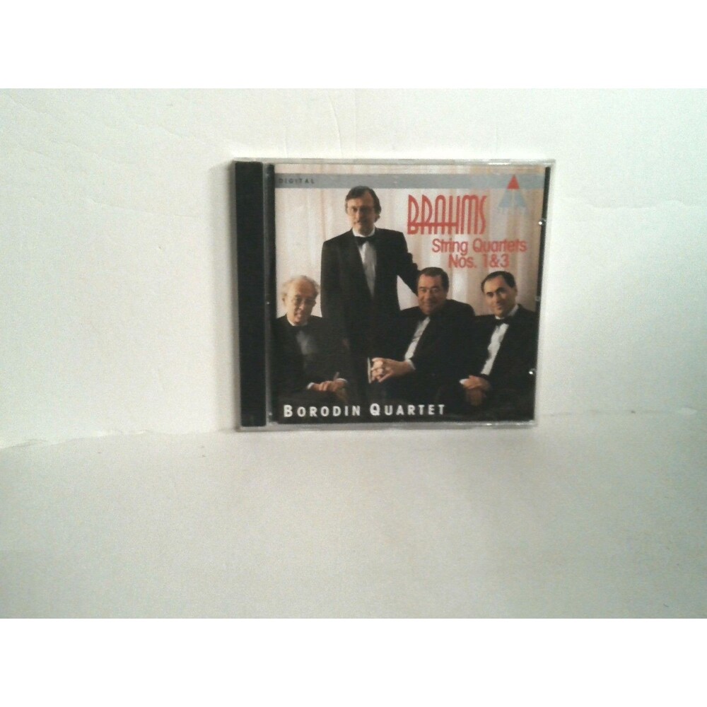 Brahms String Quartets N 1&3 Borodin Quartet CD 1994 Teledec Germany